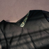 Design Print V-Neck Top (MINT)