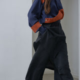 Jacquard Layered Pants