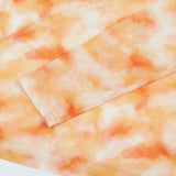 Print Sheer High-Neck Knit