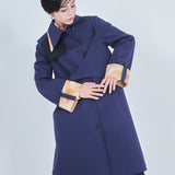 Asymmetric Design Trench Coat