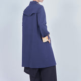 Asymmetric Design Trench Coat