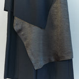 Vintage Satin Layered Pants (BLACK)