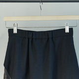 Vintage Satin Layered Pants (BLACK)