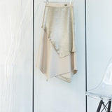Vintage Satin Layered Skirt