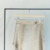 Vintage Satin Layered Skirt