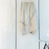 Vintage Satin Layered Skirt
