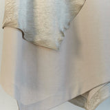 Vintage Satin Layered Skirt