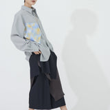 Vintage Satin Layered Pants (BLACK)