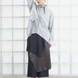 Vintage Satin Layered Pants (BLACK)