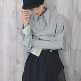Vintage Satin Layered Pants (BLACK)