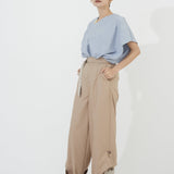 2way Roll-up Vintage Twill Pants (BEIGE)