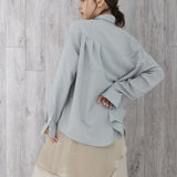 Asymmetric Big Shirt