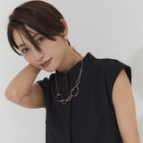 Asymmetric Printed Hem Dress (BLACK)