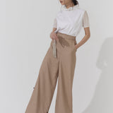 2way Roll-up Vintage Twill Pants (BEIGE)