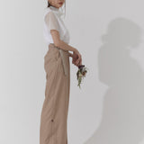 2way Roll-up Vintage Twill Pants (BEIGE)