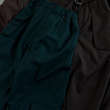 [Unisex] Layered Warm Cargo Pants (BLACK)