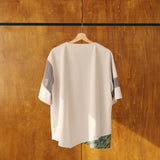 [Unisex] Dry-Touch Mesh Sleeve Top (LIGHT BEIGE)