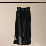 [Unisex] Big Pockets Light Work Pants (LIGHT BLACK)