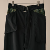 [Unisex] Big Pockets Light Work Pants (LIGHT BLACK)