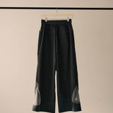 [Unisex] Big Pockets Light Work Pants (LIGHT BLACK)