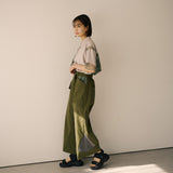 [Unisex] Big Pockets Light Work Pants (MOSS GREEN)