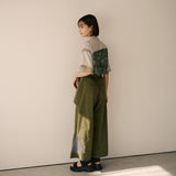 [Unisex] Big Pockets Light Work Pants (MOSS GREEN)