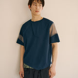 [Unisex] Dry-Touch Mesh Sleeve Top (GREEN)