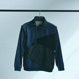 [Unisex] Denim-like Multi Sweat Jacket