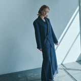 [Unisex] Denim-like Design Wide Pants (INDIGO)