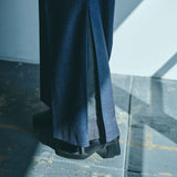 [Unisex] Denim-like Design Wide Pants (INDIGO)