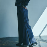 [Unisex] Denim-like Design Wide Pants (INDIGO)