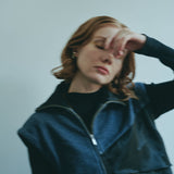 [Unisex] Denim-like Multi Sweat Jacket