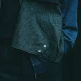 [Unisex] Denim-like Multi Sweat Jacket