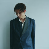 [Unisex] Denim-like Design Tailored Jacket (INDIGO)