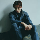 [Unisex] Denim-like Design Sweat Pants