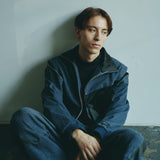 [Unisex] Denim-like Multi Sweat Jacket