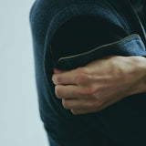 [Unisex] Denim-like Multi Sweat Jacket