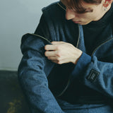 [Unisex] Denim-like Multi Sweat Jacket