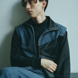 [Unisex] Denim-like Multi Sweat Jacket