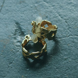 Geometric Hoop Earring