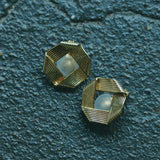 Geometric Square Earring