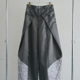 [Unisex] Design Satin Work Pants (MEDIUM GRAY)