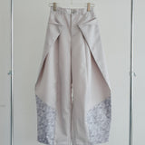 [Unisex] Design Satin Work Pants (ICE GRAY)