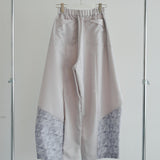 [Unisex] Design Satin Work Pants (ICE GRAY)