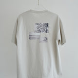 [Unisex] Photo Design Oversize T-Shirts (ICE GRAY)