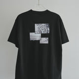 [Unisex] Photo Design Oversize T-Shirts (SOFT BLACK)
