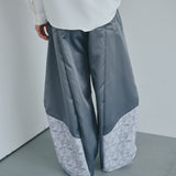 [Unisex] Design Satin Work Pants (MEDIUM GRAY)