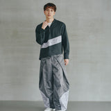 [Unisex] Design Satin Work Pants (MEDIUM GRAY)