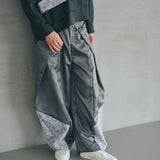 [Unisex] Design Satin Work Pants (MEDIUM GRAY)