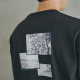[Unisex] Photo Design Oversize T-Shirts (SOFT BLACK)